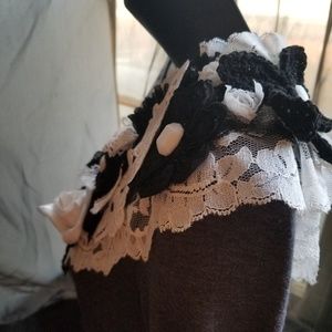 Over Shoulder Flower Pin